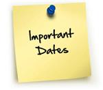 Important Dates 